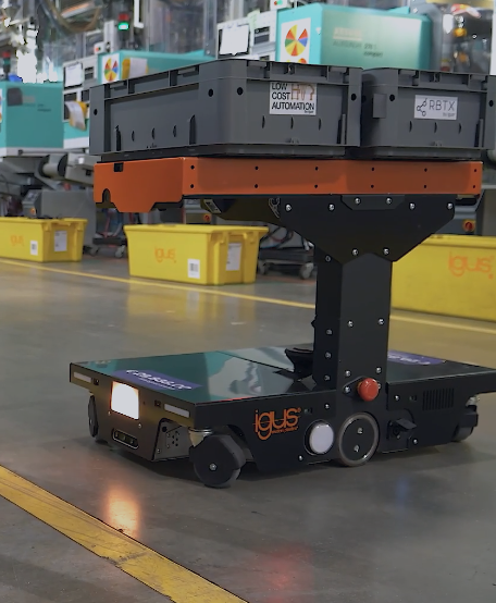 ReBeLMove: Efficient and safe intralogistics